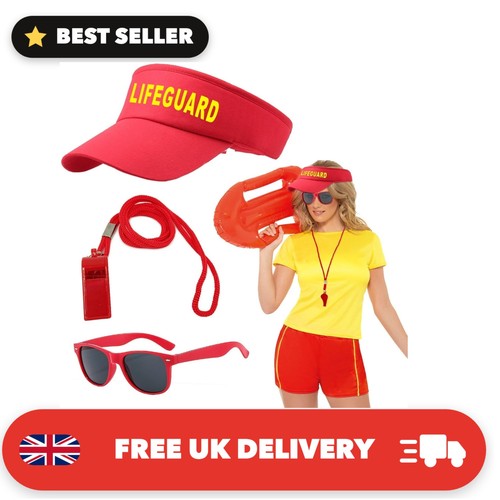 Pieces lifeguard costume set - 3,