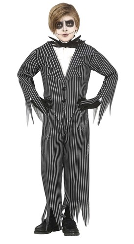 Child skeleton costume jack - skeleton,