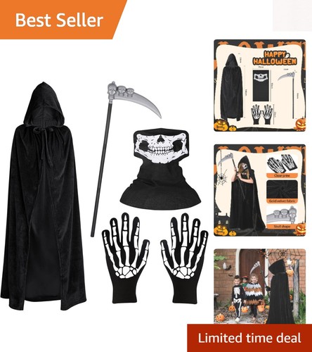 Piece grim reaper costume - 4-piece,