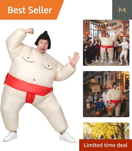 Inflatable sumo suit adult - sumo,