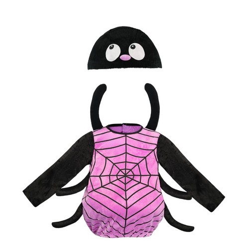 Kids pink spider costume - spider,