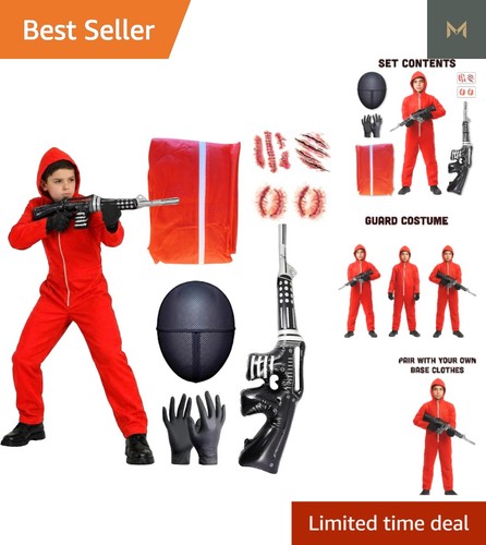 Kids red guard costume boys - kids,