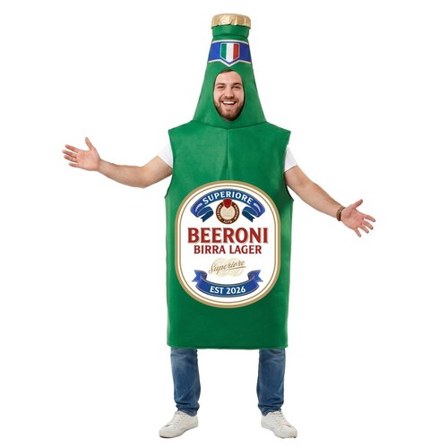 Adult beer bottle costume - beer,