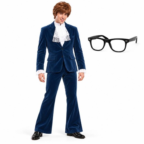 Mens retro 60s - secret, agent