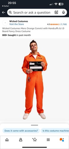 Halloween costume worn once - worn,