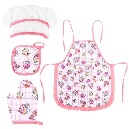 Reusable kids cooking apron - kids,