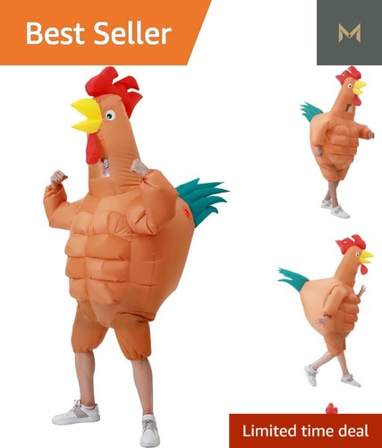 Hilarious inflatable chicken - hilarious,
