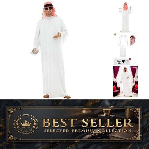 Arab costume for men with - costume,
