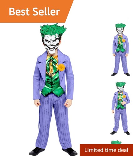 Kids joker fancy dress - kids,