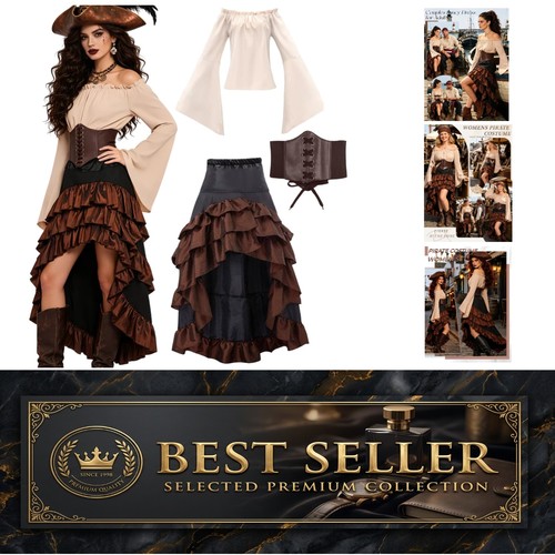 Pirate costume adult - pirate,