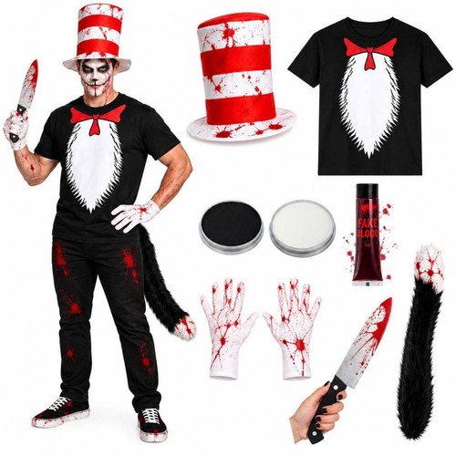 Adult halloween killer cat - killer,