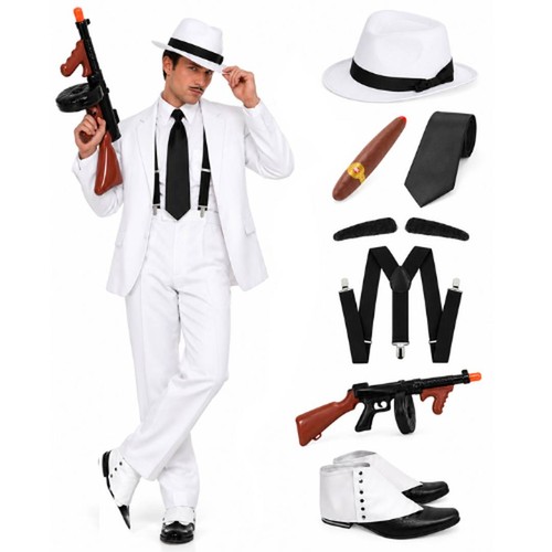 Adult white gangster - adult,