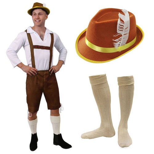 Mens bavarian costume - mens,