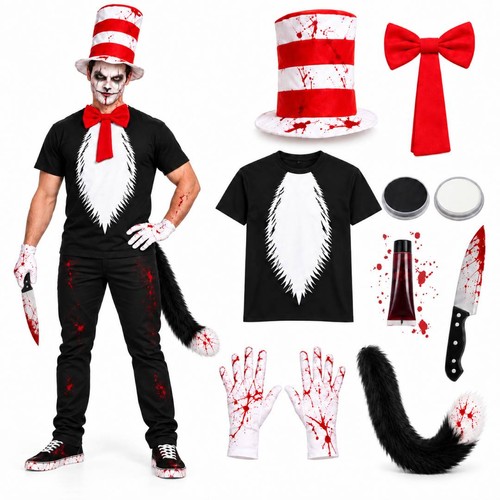 Adults killer cat - adults, halloween